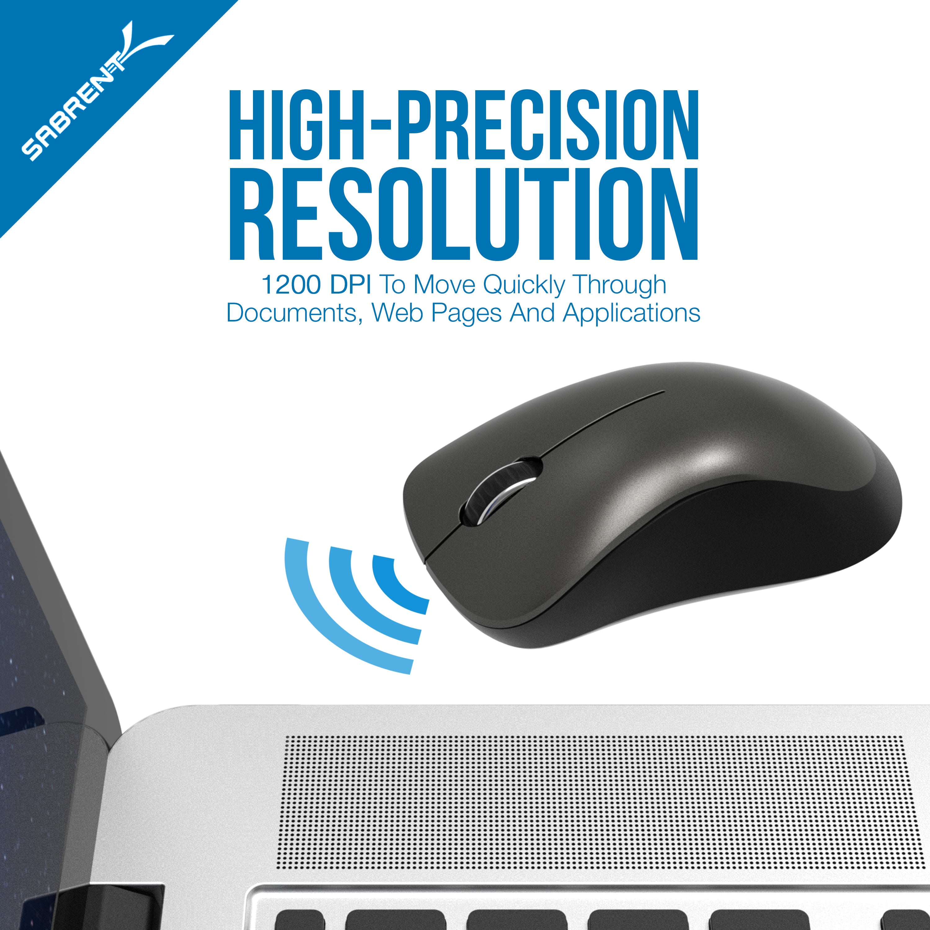 3-Button Bluetooth Optical Mouse