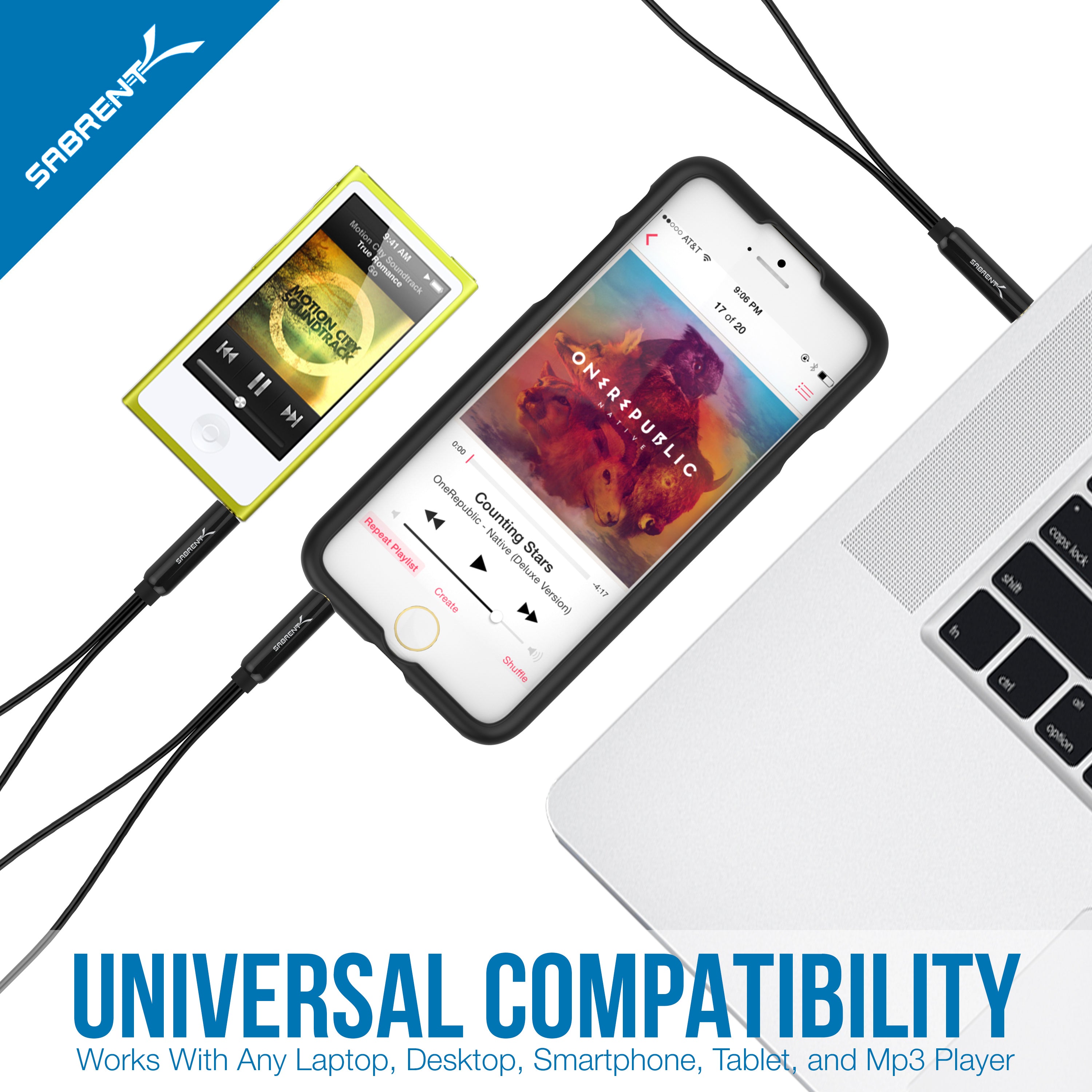 3.5mm Audio Stereo Adapter