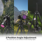 Aluminum Tripod With 360° Full Motion Camera Mount