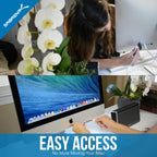 3-Port USB 3.0 Hub with Card Reader