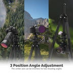 Aluminum Tripod With 360° Full Motion Camera Mount