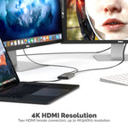 Thunderboltª 3 Dual HDMI 2.0 Display Adapter