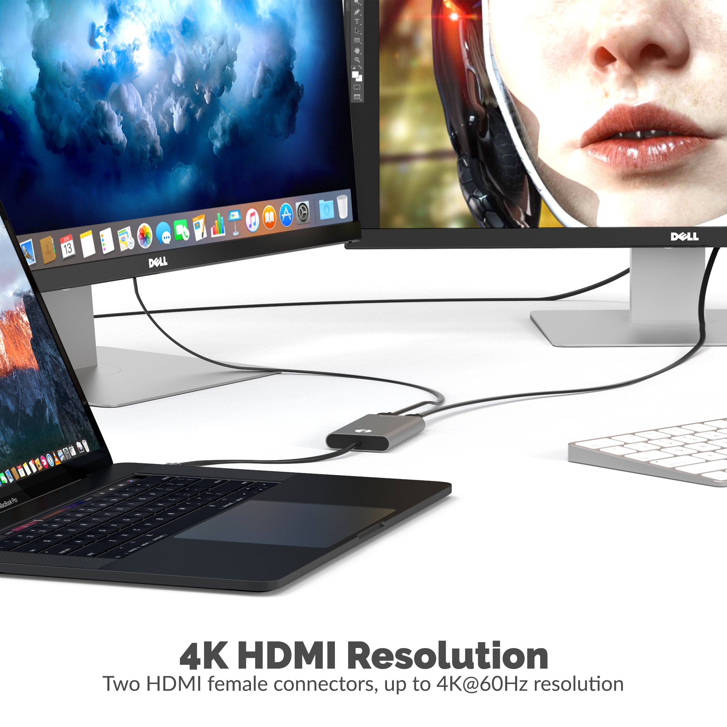 Thunderboltª 3 Dual HDMI 2.0 Display Adapter