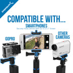 Bluetooth Selfie Stick with built-in 5200mAh battery Charger