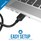 USB 3.1 (Type-A) to 2.5-Inch SATA Adapter