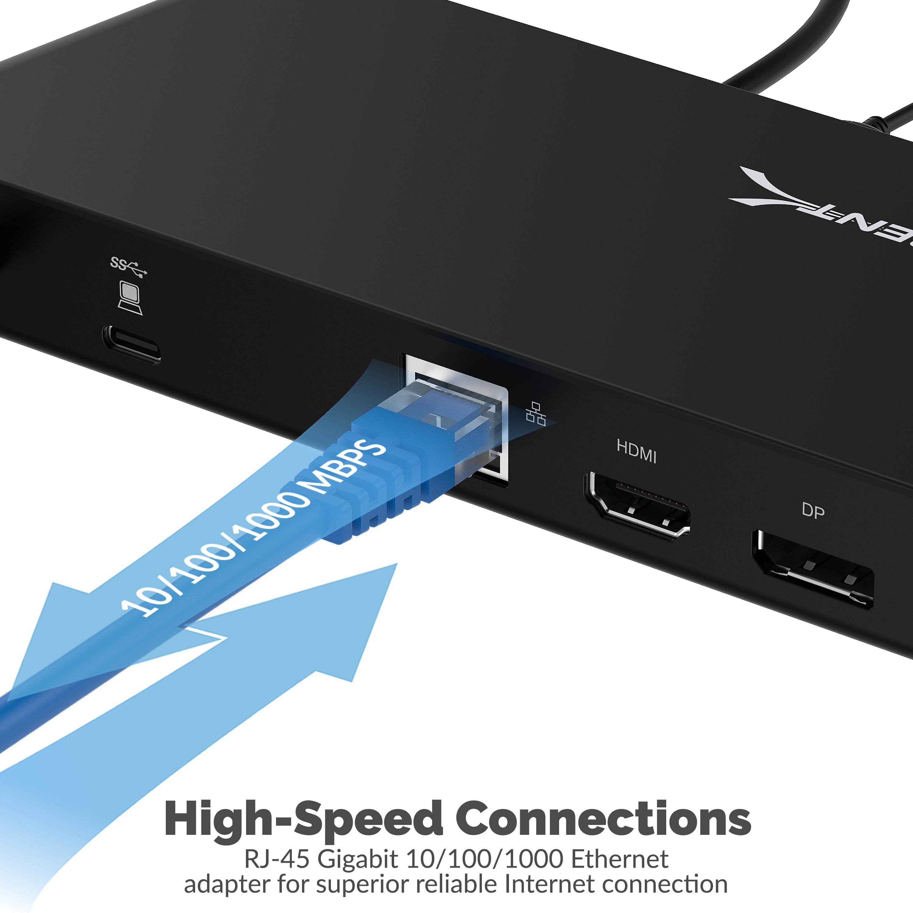 10 Port Triple 4K Type-C Docking Station