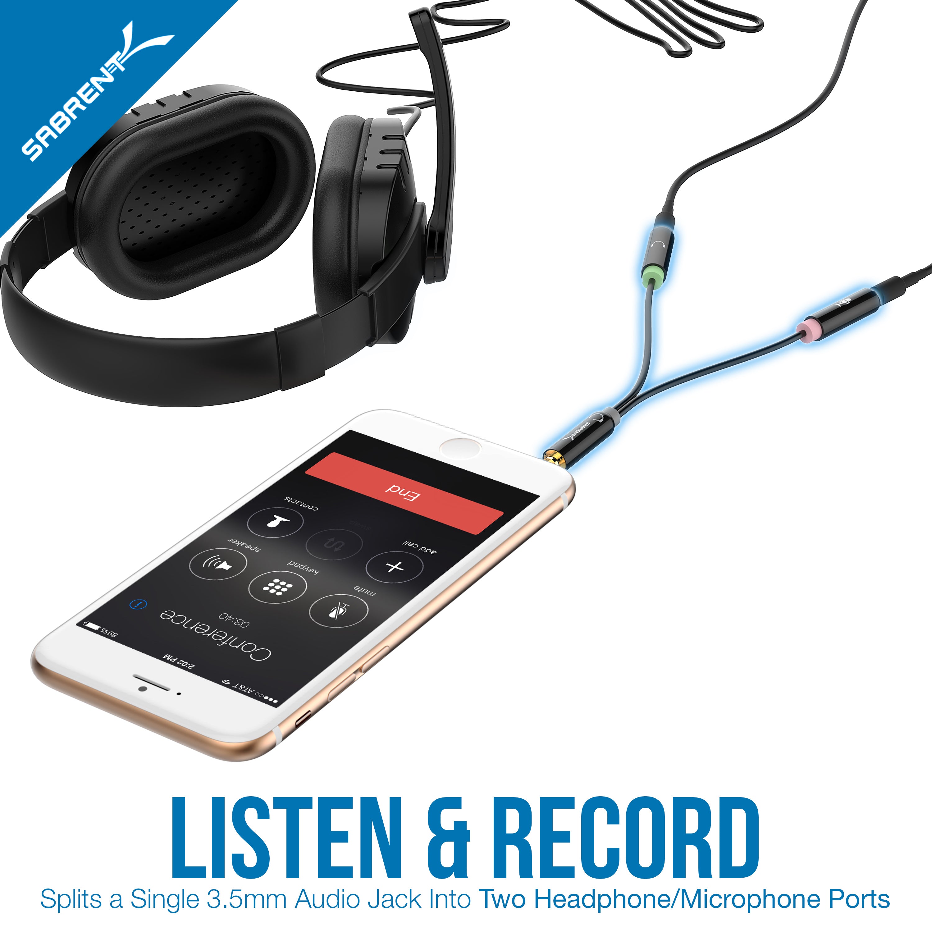 3.5mm Audio Stereo Adapter