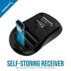 3-Button 2.4GHz Wireless Mouse with Nano Receiver