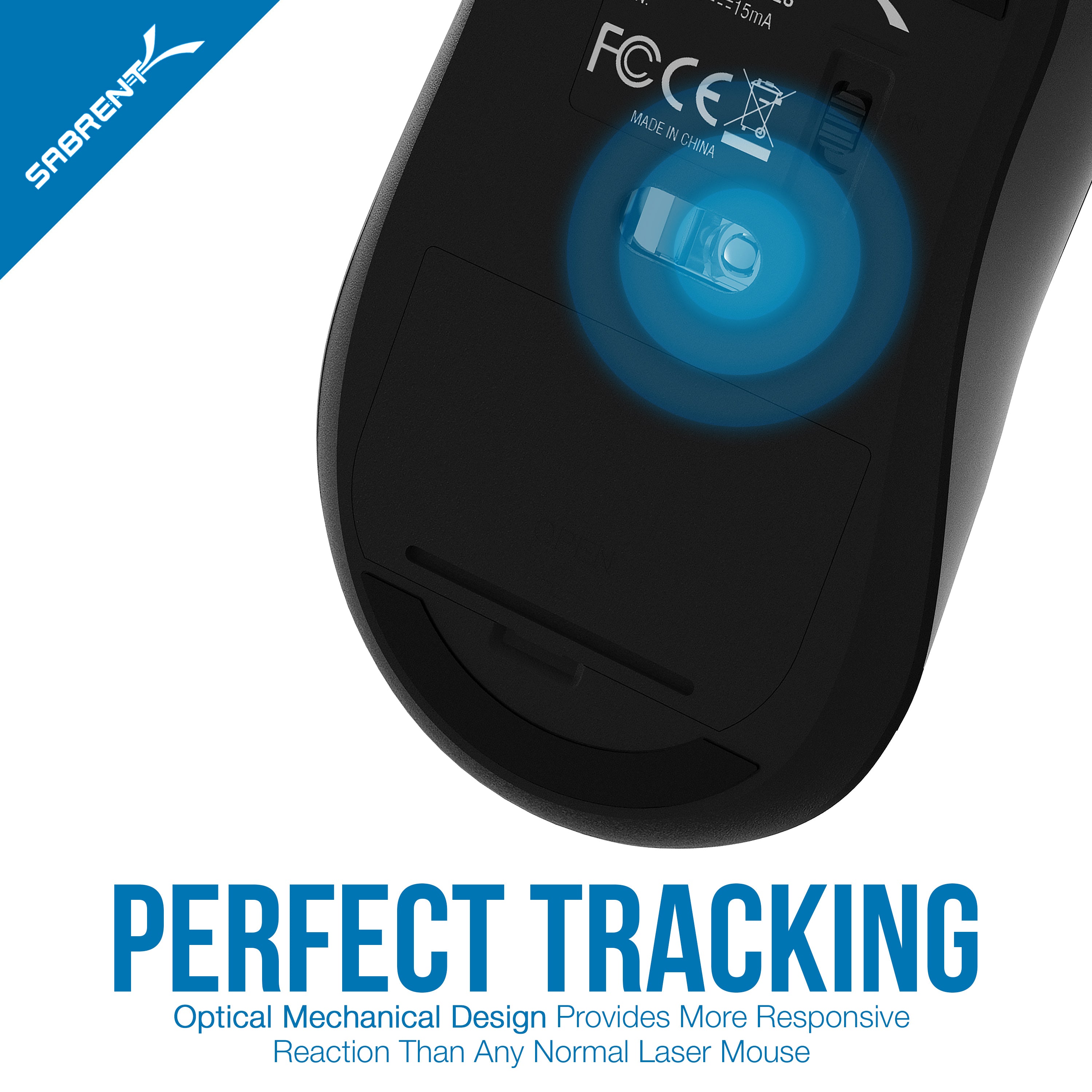 3-Button Bluetooth Optical Mouse
