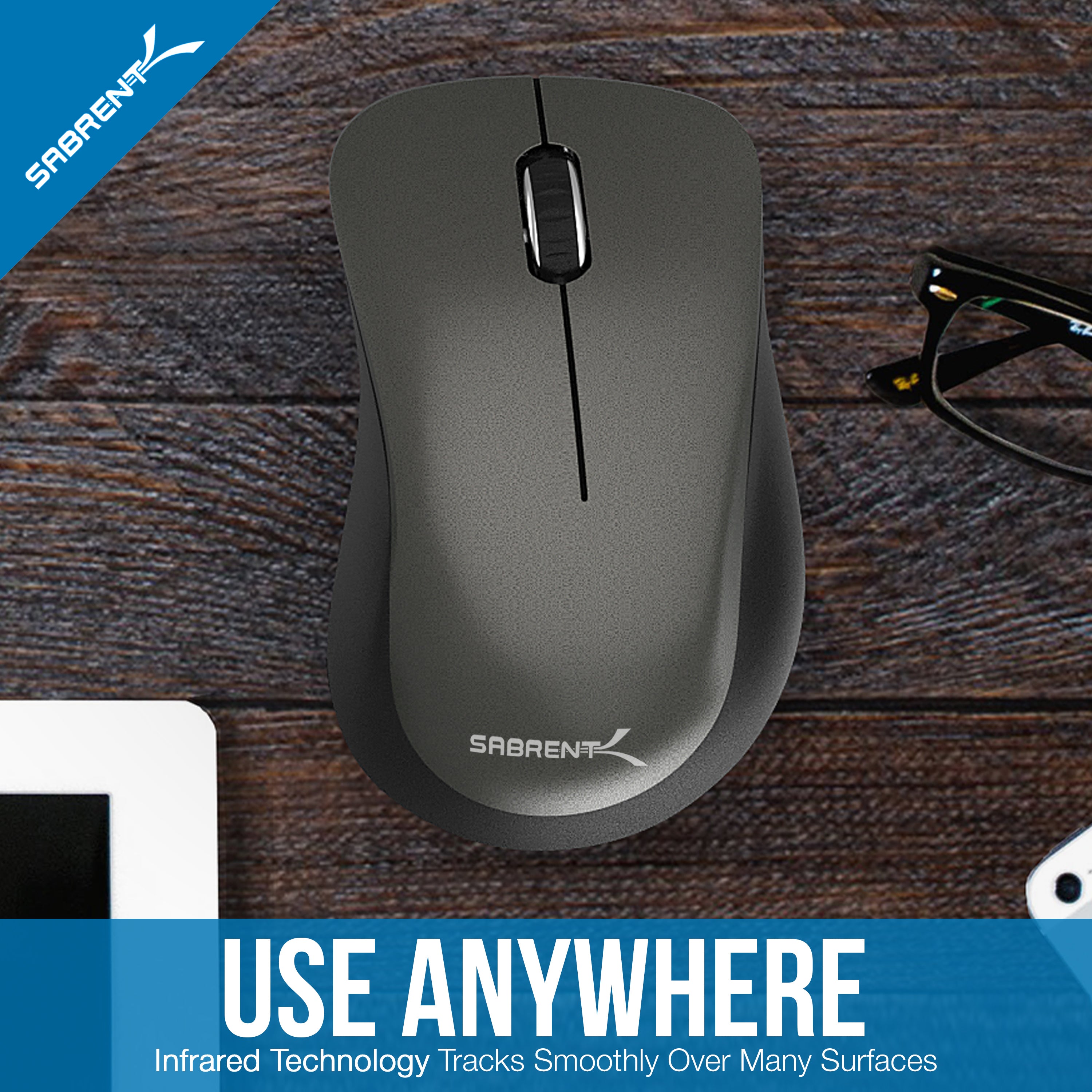 3-Button Bluetooth Optical Mouse