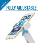Universal Car Window/Dash Mount Holder for Most Smartphones Devices [White]