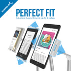 Adjustable Stand Suction Cups Holder for iPad and Tablets up to 8"