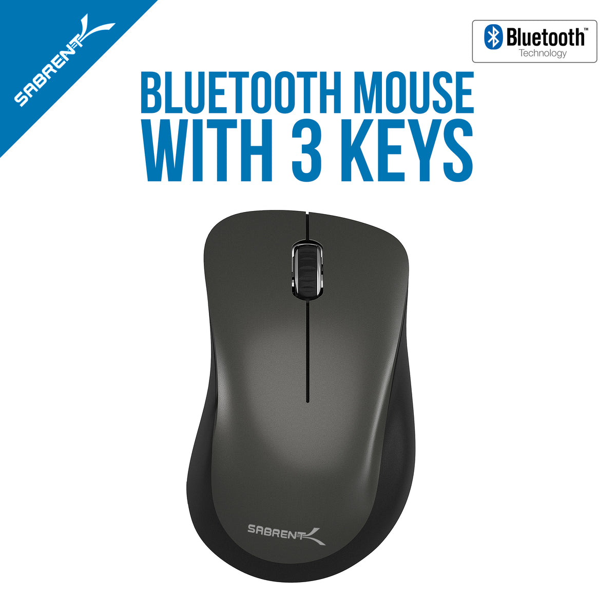 3-Button Bluetooth Optical Mouse