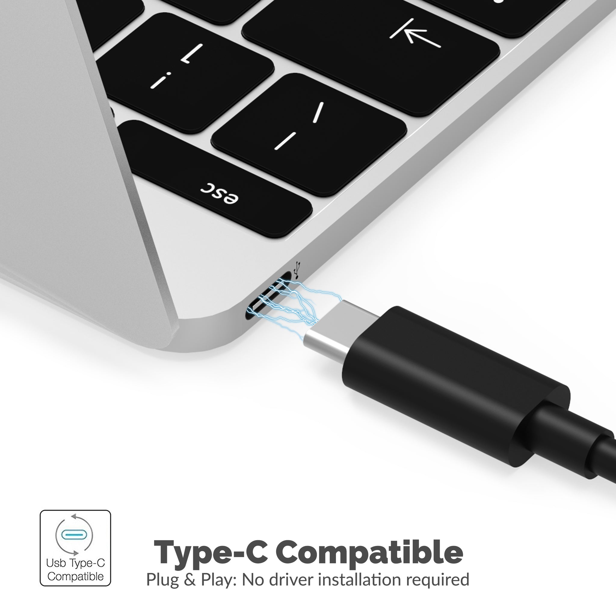 USB 3.1 (10Gbps) Adapter Cable for 2.5”/3.5” SATA Drives - USB-C