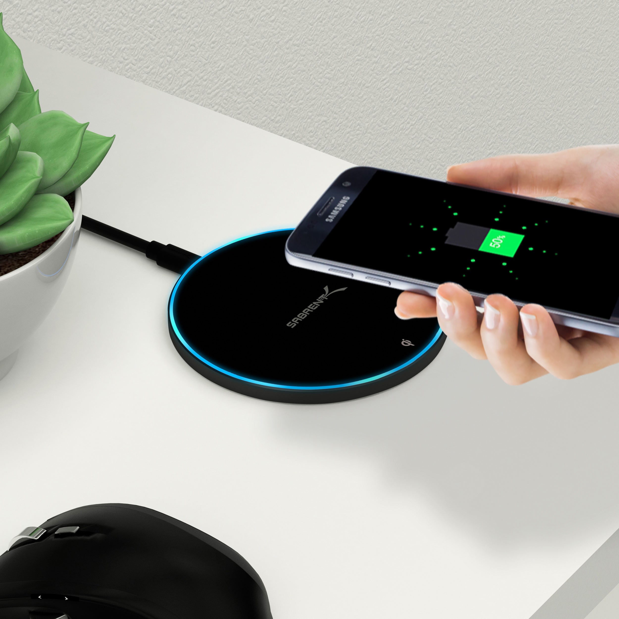 10W qi Wireless Fast Charger Charging Pad