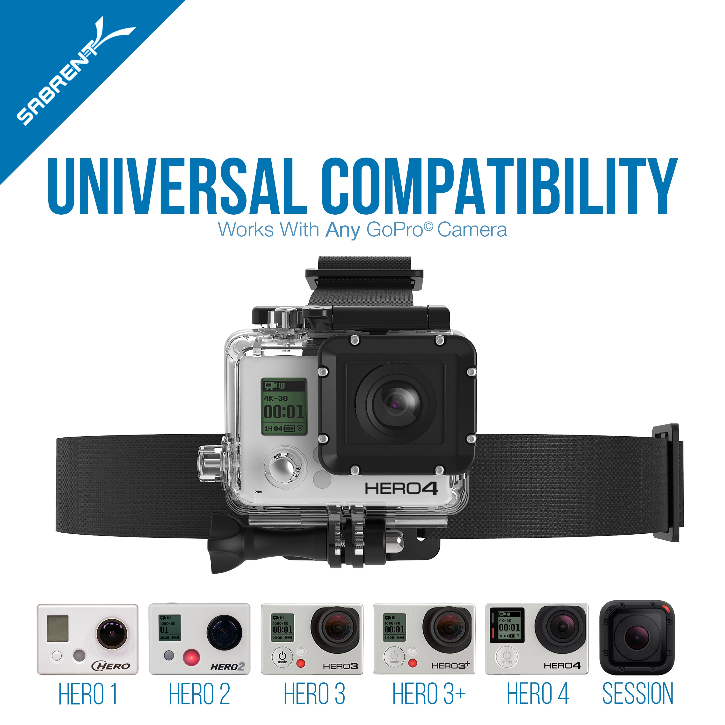 GoPro Head Strap Camera Mount